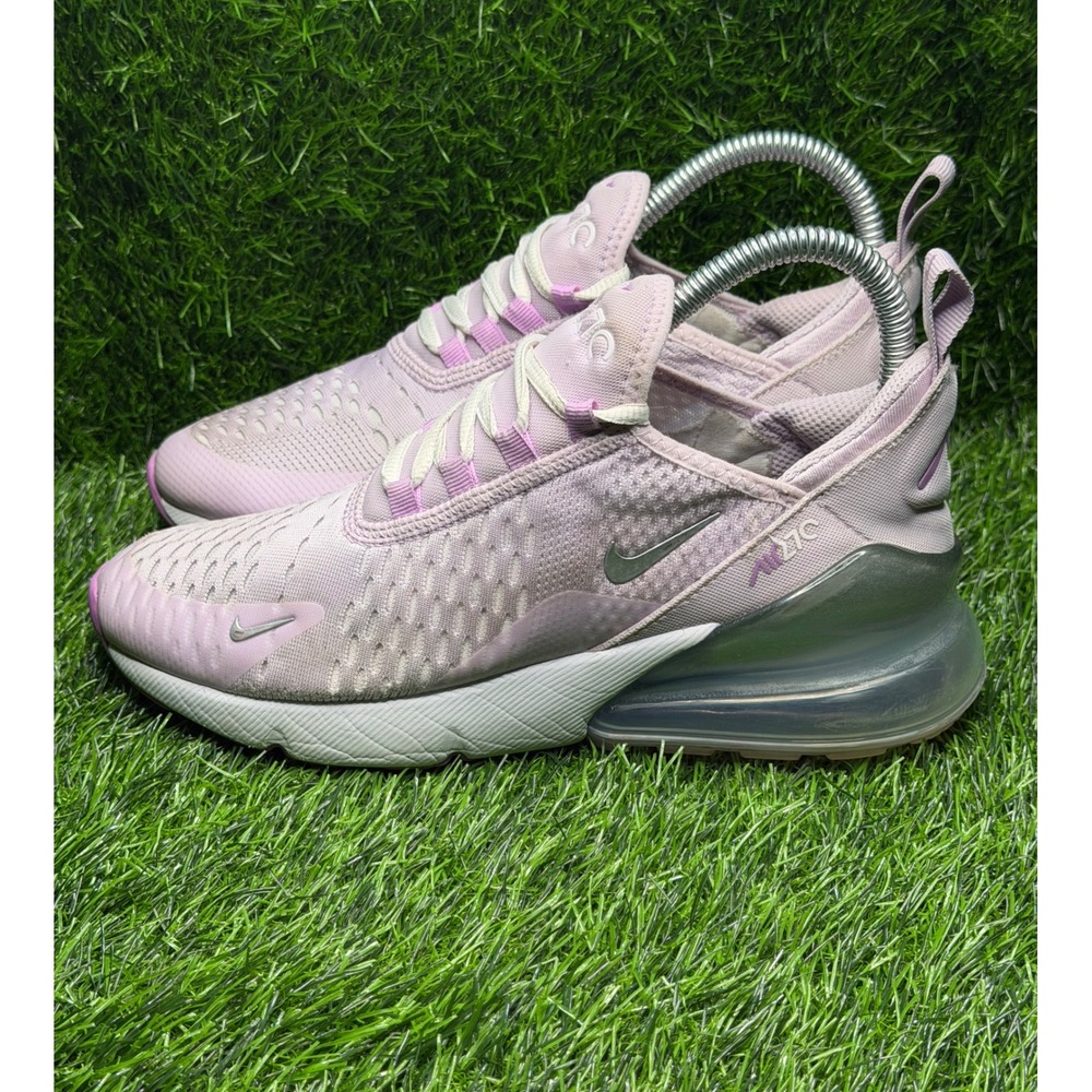 Nike Air Max 270 Lavender Purple Mesh Shoes IH0412-530 Kids 4.5Y Womens 6